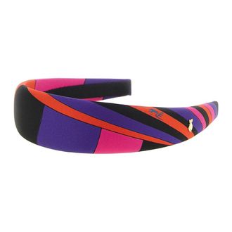Pucci Iride Haarband - Dames - Accessoires - Veelkleurig - Maat: ONE Size Zijde