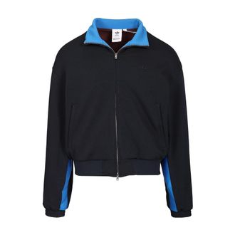 adidas Pique Track Top - Heren - Trainingsjackets - Blauw - S - Polyester - Fitness