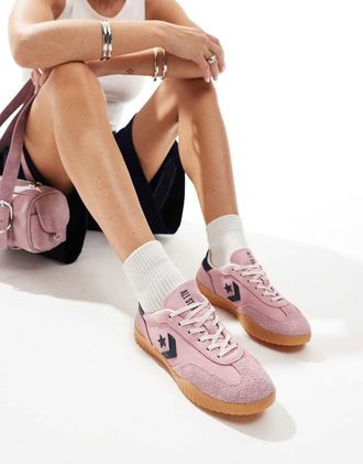 Converse Run Star Ox - Sneakers rosa e blu navy