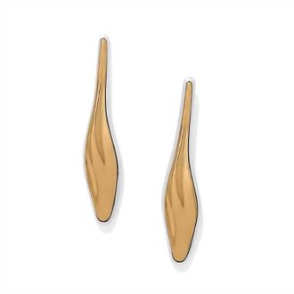 Brighton Womens Cascade Rio Drop Post Earrings In Silver Gold