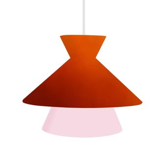 Tosel Suspensi&oacute;n metal Alt.110cm oro viejo ;Pantalla: naranja