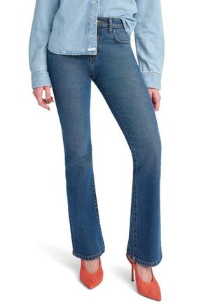 Favorite Daughter The Morgan Shortie High Waist Bootcut Jeans in Flagstaff at Nordstrom, Size 28P