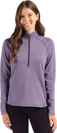 Cutter & Buck Peshastin Fleece Recycled Womens Half Zip Pullover