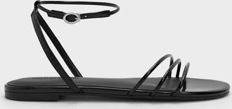 Charles & Keith Triple-Strap Sandals