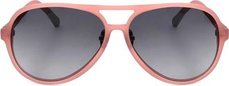 Linda Farrow KRIS VAN ASSCHE KVA48 C4 Mens Sunglasses Pink Size 61