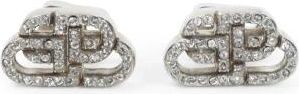 Balenciaga BB Stud XS Earrings - Dames - Oorbellen - Grijs - ONE Size - Accessoires