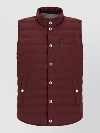 Brunello Cucinelli down quilted padded vest