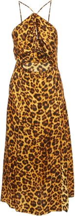 Sandro Jurk met luipaardprint - Oranje