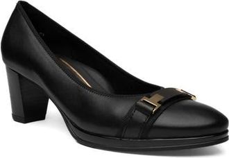 Ara Ophelia Buckle Pump in Black 1 at Nordstrom, Size 10.5