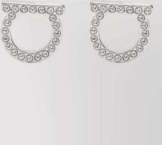 Ferragamo crystal-embellished earrings