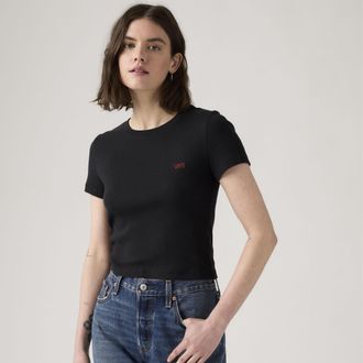 Levi's Essential Sporty Tee - Womens - XS - Black