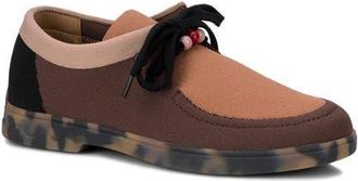 Ros Hommerson Greer Water Resistant Lace-Up Shoe in Brown Multi Knit at Nordstrom, Size 10.5