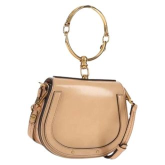 Chlo&eacute; Pre-owned Mini Bags, female, Beige, Size: ONE SIZE Pre-owned Enamel Mini Hand Bag