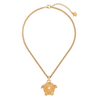 Versace La Medusa Crystal-embellished Necklace