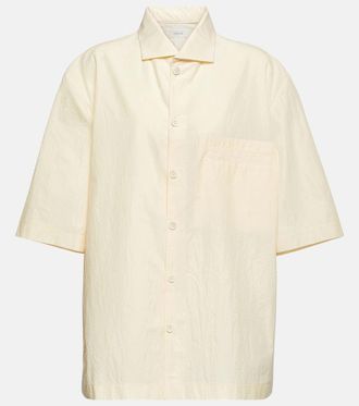 Christophe Lemaire Oversized cotton shirt