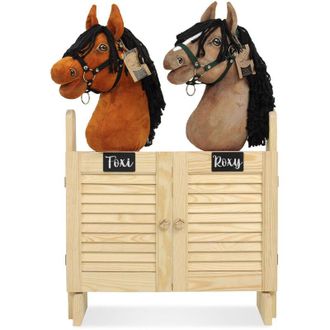 OEM Gran Establo Doble Para Caballos De Juguete Con Puertas