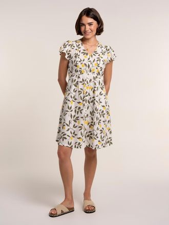 Brakeburn Renata Dress in Cream at Nordstrom, Size 12