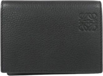 Loewe Pre-owned Wallets, male, Black, Size: ONE SIZE Pre-owned Leather wallets