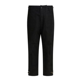 Needles Pantalones Over - Trousers - Hombre - Negro - XL