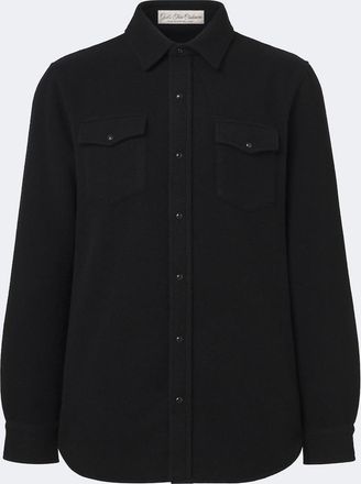 God's True Cashmere Camisa de cachemir con espinelas