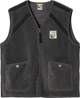 Jonsen Island Le Gilet Sherpa Bianca - Jackets - Hombre - Gris - S
