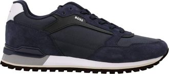 HUGO BOSS Mens Parkour-L Running Sneaker, Dark Blue