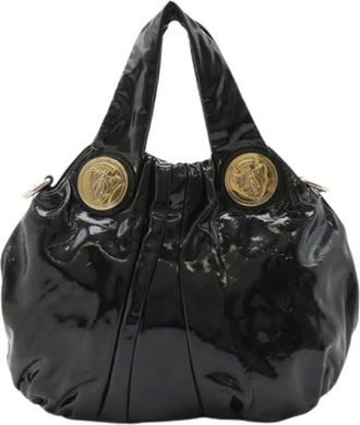 Gucci Pre-owned Handbags, female, Black, Size: ONE SIZE Pre-owned Hysteria Tote Bag
