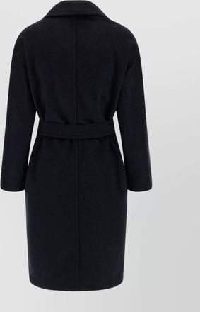 Max Mara double-breasted coat belted at the waist