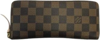 Louis Vuitton Pre-owned Wallets, female, Brown, Size: ONE SIZE Pre-owned Long wallet (bi-fold)