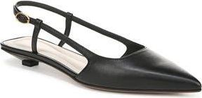 Franco Sarto Pheby Slingback Pointed Toe Flat in Black at Nordstrom Rack, Size 5.5
