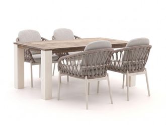 Bellagio la vita attrattiva Bellagio Cupello/ROUGH-X 180cm dining tuinset 5-delig