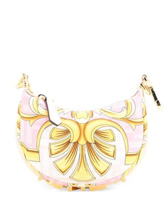Fendi x Versace Fendace Fendigraphy Bag Printed Zucca Silk Nano hobo bag - Multicolore