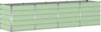 vidaXL Jardinera Verde 320 X 80 X 75 Cm Acero Vidaxl