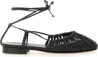 Hereu Mantera Sandal - Dames - Sandalen - Zwart - 36 EU - Leer - Schoenen