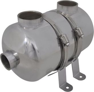 vidaXL Scambiatore di calore per piscina 292 x 134 mm 28 kW