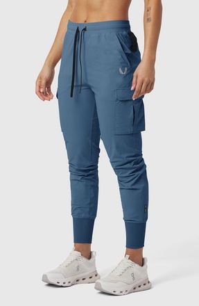 ASRV Tetra-Lite Cargo High Rib Jogger in Storm at Nordstrom, Size X-Small