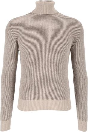 Circolo 1901 Dolcevita wol - Heren - Coltruien - Bruin - XL - Wol - Truien & Vesten