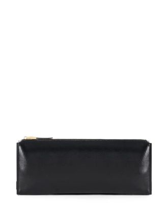 Elisabetta Franchi Handbag Pouch Black Zip