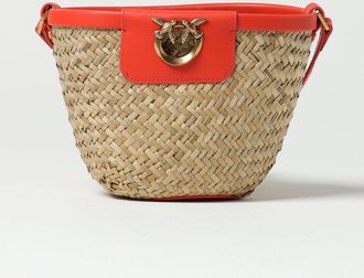 Pinko Borsa a secchiello in rafia Pinko