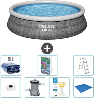 Bestway Piscina Bestway Fast Set Redonda - 457x107 Cm - 8-piezas S446