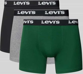 Levi's Trunks aus Baumwoll-Mix im 3er-Pack in Gruen, Gr&ouml;&szlig;e XL