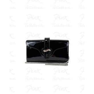 Emporio Armani Wallets & Cardholders, female, Black, Size: ONE SIZE Costanza Wallet on Chain