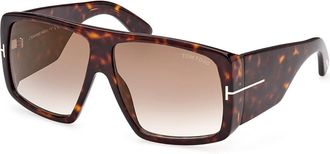 Tom Ford FT1036 RAVEN 52F Mens Sunglasses Tortoiseshell Size 60