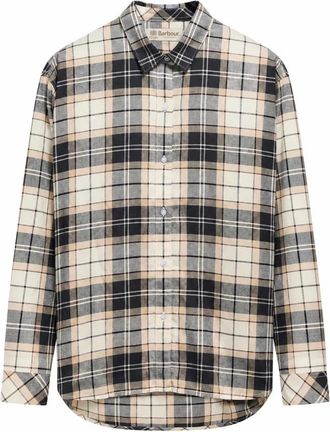 Barbour Elishaw Relaxed Long-Sleeved Shirt - Dames - Blouses & Shirts - Veelkleurig - Maat: 2XS Katoen