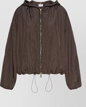 Sportmax hooded oversized coat