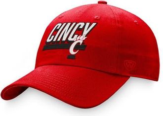 Top of the World Mens Top of the World Red Cincinnati Bearcats Slice Adjustable Hat at Nordstrom