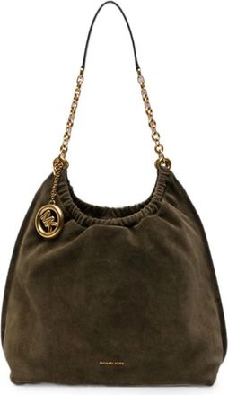 Michael Kors Tassen.. - Dames - Schoudertassen - Groen - ONE Size - Leer - Tassen