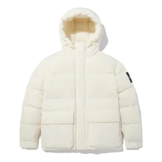 The North Face Logo Puffer Jacket White NJ1DN58L