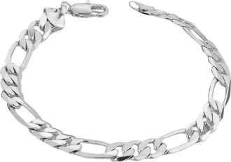 Generic Mens 8MM Platinums X Bracelet - Stylish Accessory for Modern Men Durable Design for Everyday Wear Ideal for Him (Silver, One Size)
