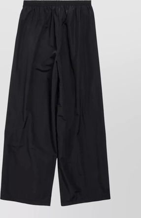 Balenciaga wide leg track trousers side pocket